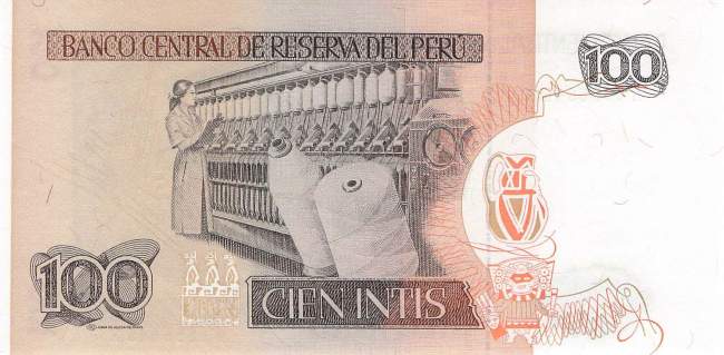 100 Intis 1986